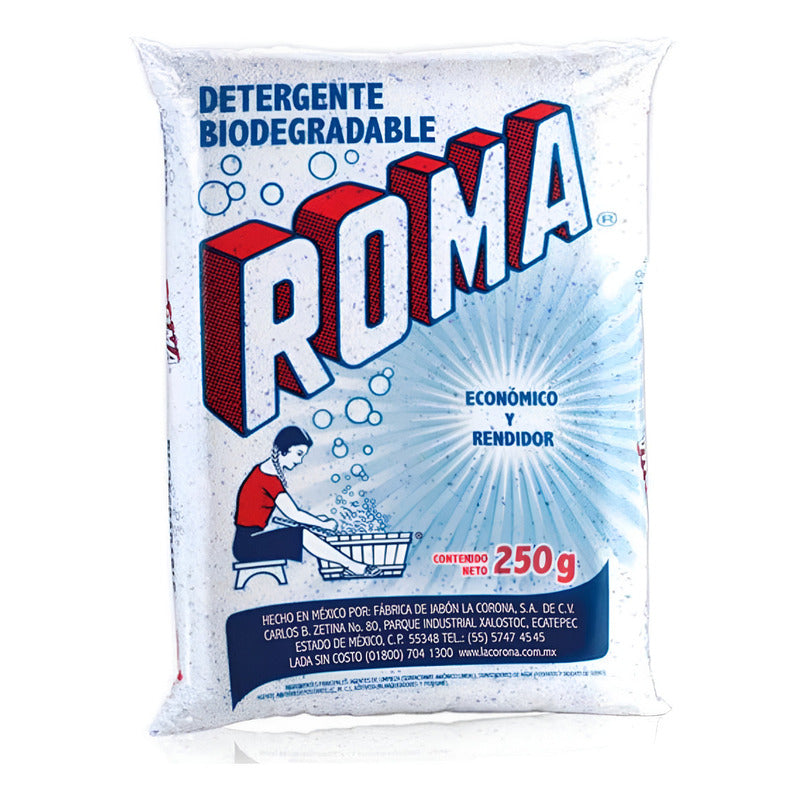 Detergente En Polvo Roma Multiusos Antibacterial 250g - Eurotruck Mexico