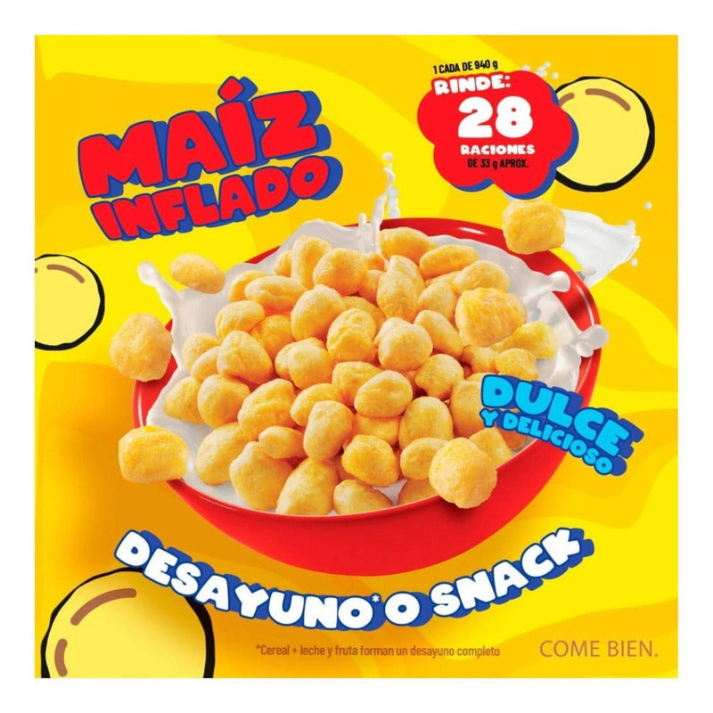 Cereal Corn Pops De Kellogs 940g De Maiz Inflado Y Endulzado - Eurotruck Mexico