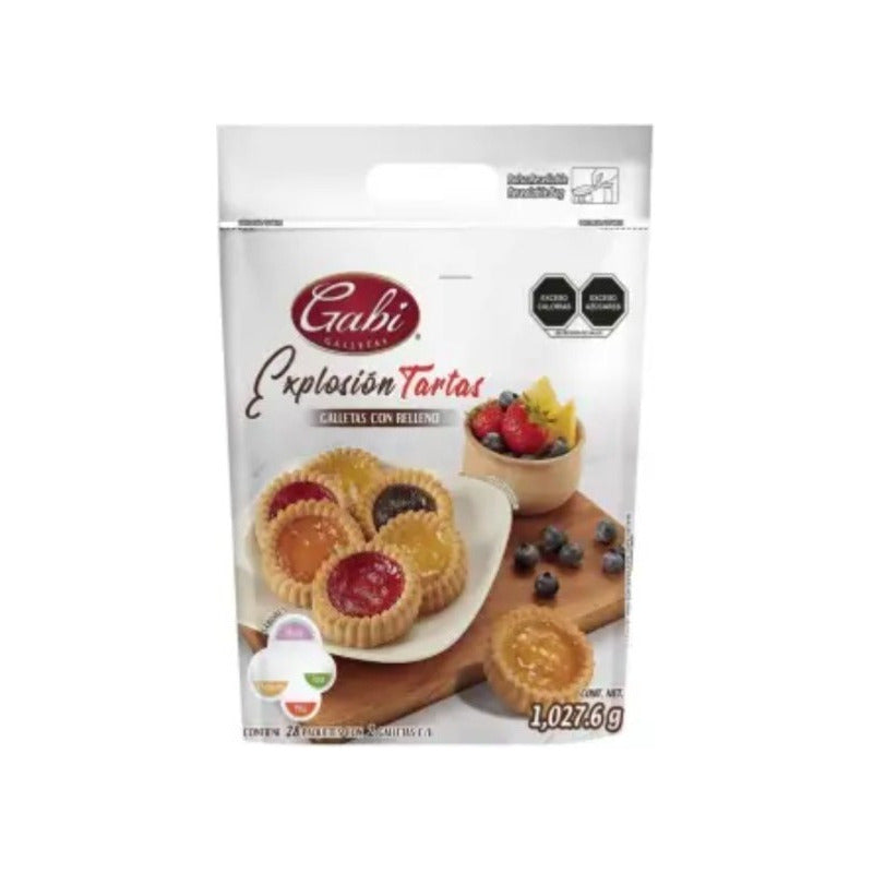 Galletas Tarta Multisabor Gabi 1.03kg Fresa Chabacano Piña Y Moras - Eurotruck Mexico