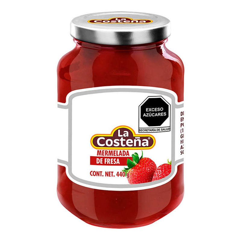 Mermelada La Costeña Fresa 440g - Eurotruck Mexico