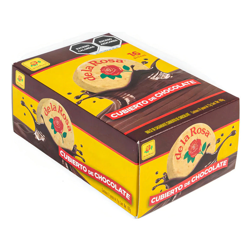 De La Rosa Mazapan Cubierto De Chocolate 16pz 352g - Eurotruck Mexico