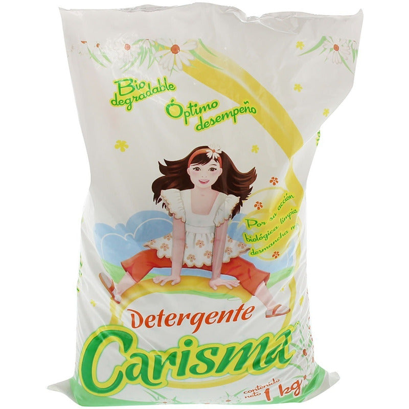 Detergente Para Ropa En Polvo Carisma Biodegradable 1kg