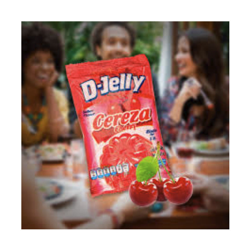Gelatina En Polvo D-jelly Sabor Cereza Rinde 1 Lt - Eurotruck Mexico