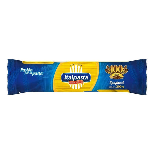 Spaghetti Italpasta 200 Gr Pasta Para Sopa