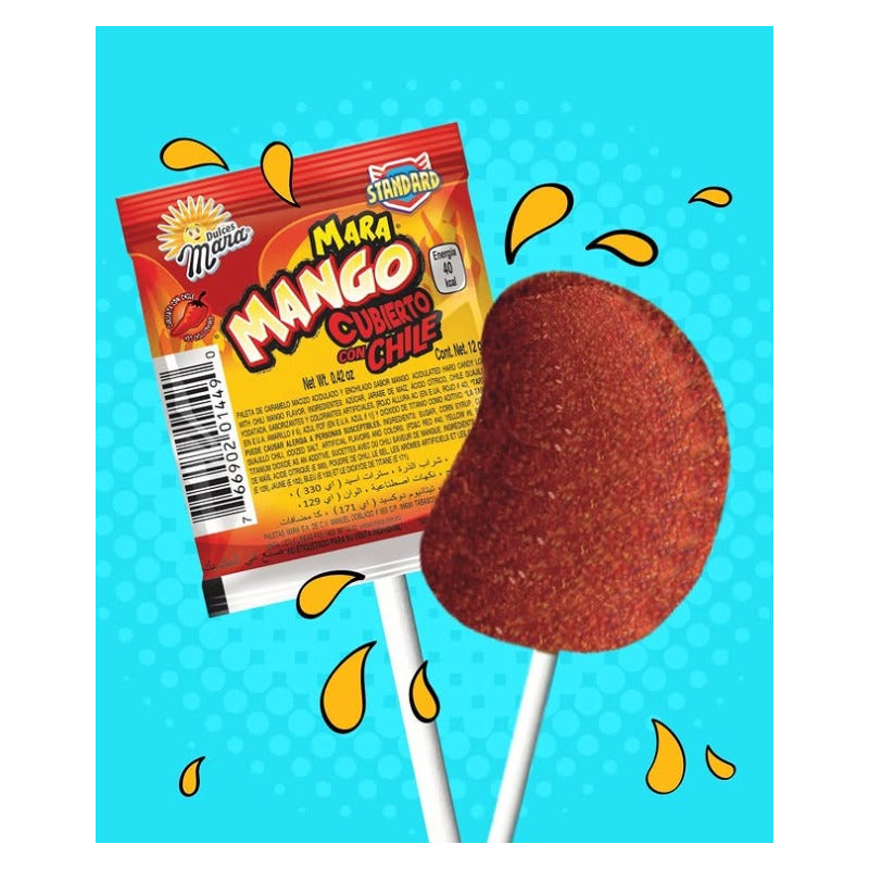 Paleta Mara Mango Cubieto Con Chile 40 Pzs - Eurotruck Mexico