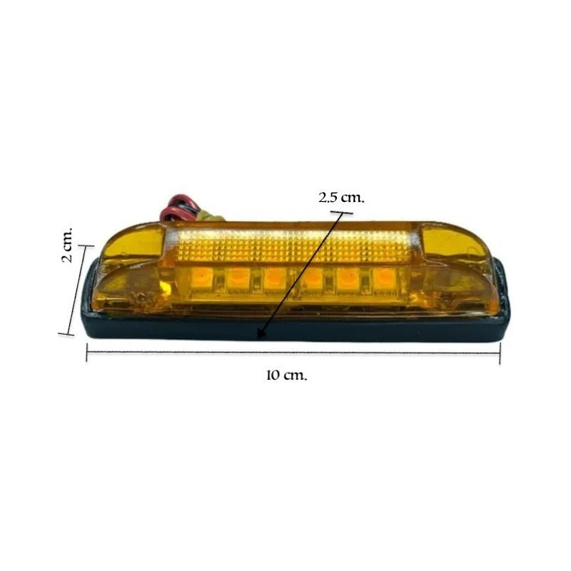 Lateral Plafon Led Luces Camión Remolque Bus Trailer 30 Pzas