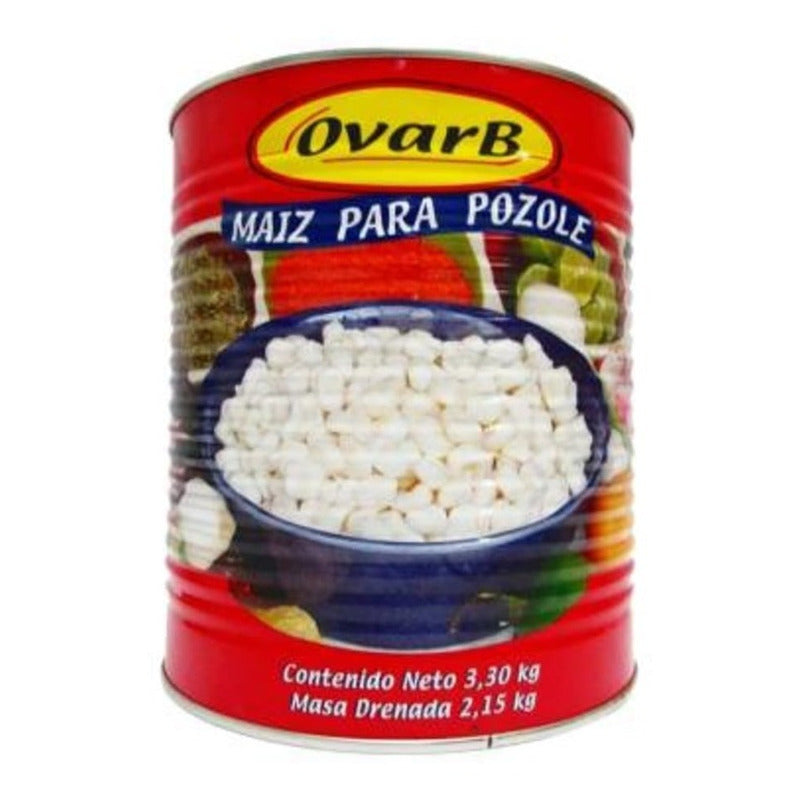 Maiz Pozolero Para Pozole Ovarb Blanco Precocido 3.30kg - Eurotruck Mexico