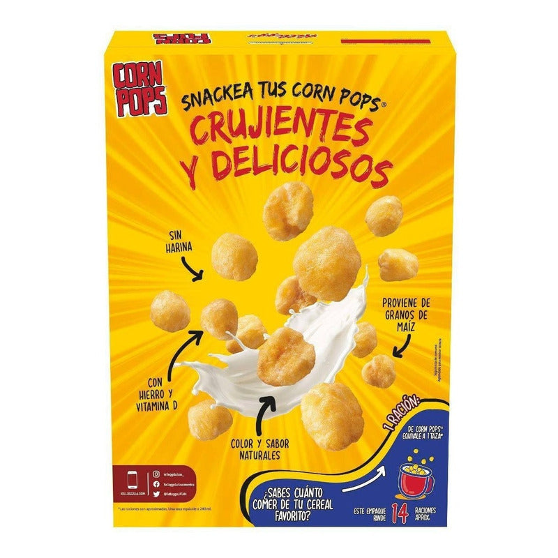 Cereal Corn Pops De Kellogs 940g De Maiz Inflado Y Endulzado - Eurotruck Mexico