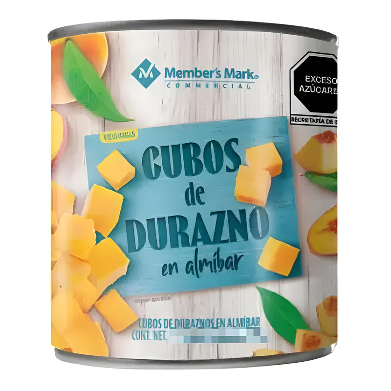 Cubos De Durazno En Almibar Members Mark 3 Kg - Eurotruck Mexico