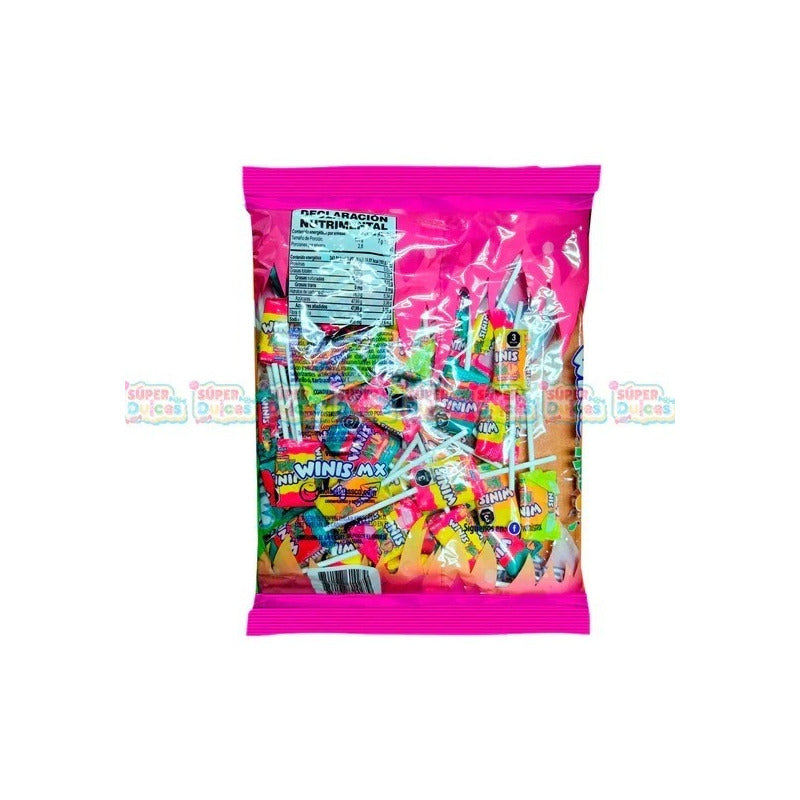 Paletas Winis Acid Up Sabor Mango Sandía 40 Piezas - Eurotruck Mexico