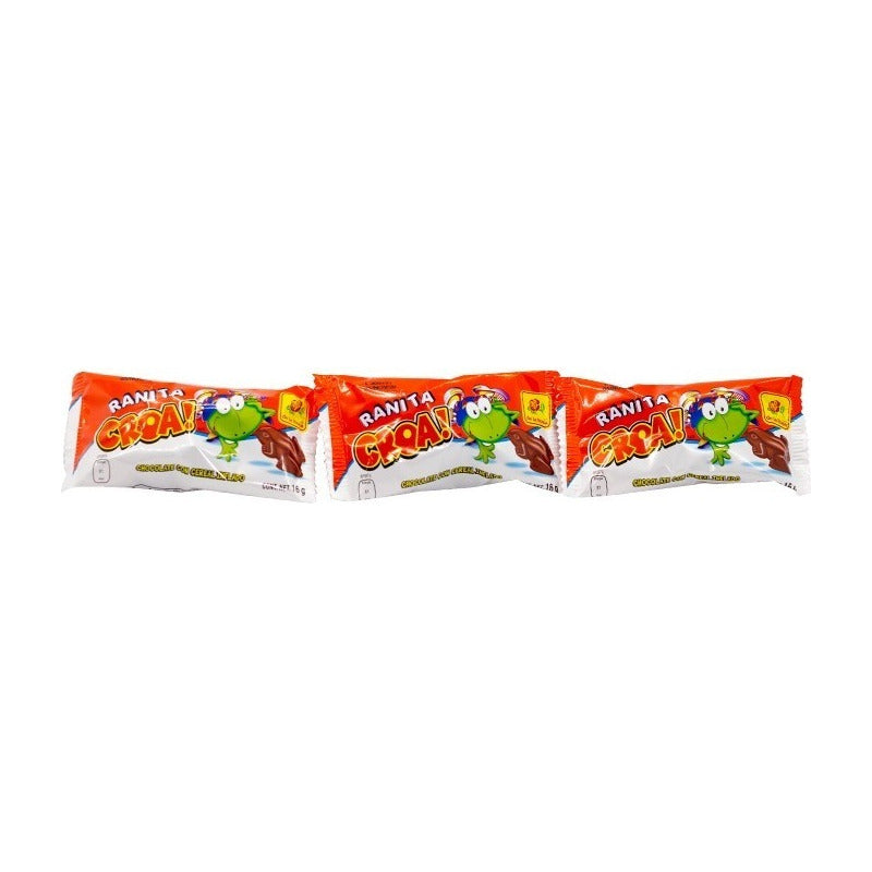 De La Rosa Ranita Croa Chocolate - Cereal Inflado 12 Pz 192g - Eurotruck Mexico