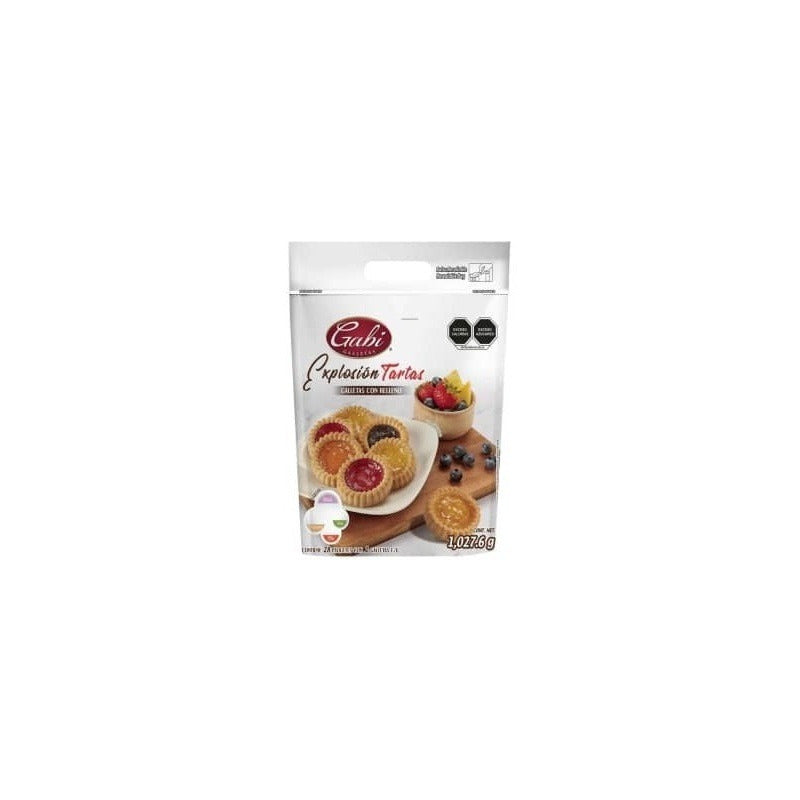 Galletas Gabi Explosion Tartas Con Relleno 1.03 Kg - Eurotruck Mexico