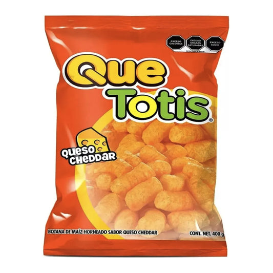 Pack 2 Cheetos Que Totis Sabor Queso Cheddar 400 Gr C/u - Eurotruck Mexico