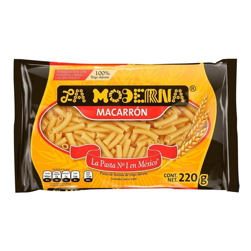 La Moderna Pasta Para Sopa Macarron 200 Gr - Eurotruck Mexico