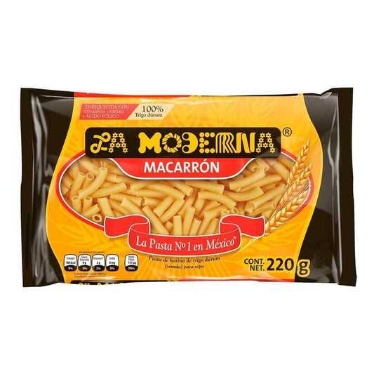 La Moderna Pasta Para Sopa Macarron 200 Gr - Eurotruck Mexico