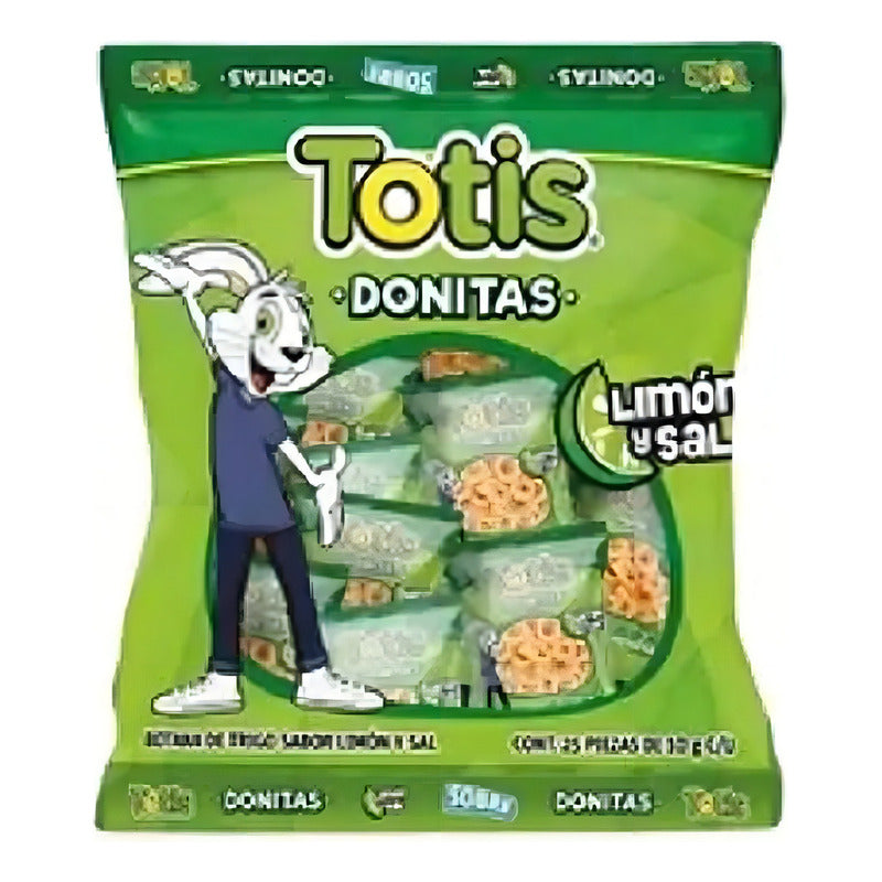 Frituras Totis Botana En Forma De Donita 25pz 10 Gr Cada Una - Eurotruck Mexico
