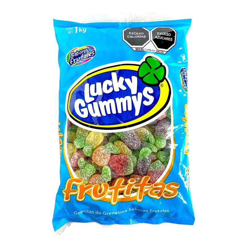 Gomita Lucky Gummys Frutitas 1 Kg Sabor Frutal