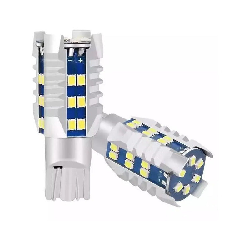Par Foco Led T15 2016 30 Smd W5w Canbus Antiniebla Auto  T15 2016 30 Smd Blanco