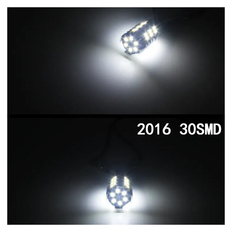 Par Foco Led T15 2016 30 Smd W5w Canbus Antiniebla Auto  T15 2016 30 Smd Blanco