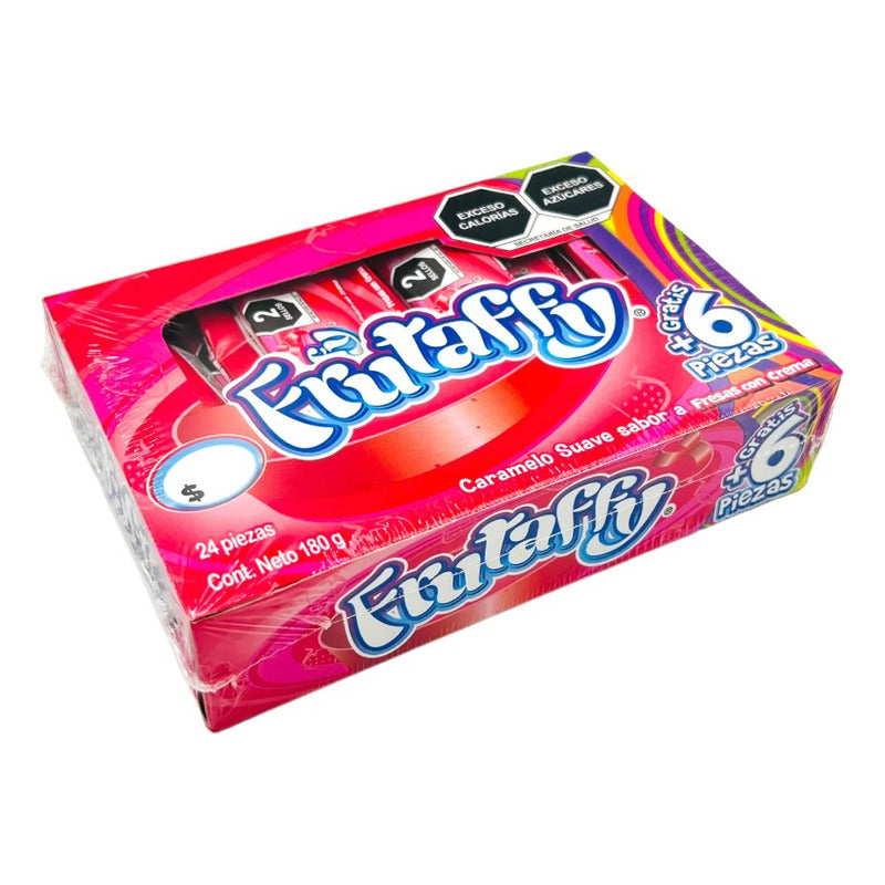 Winis Frutaffy Caramelo Suave Sabor Fresas Con Crema 24pzas - Eurotruck Mexico