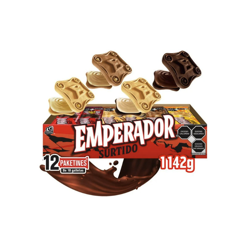 Galletas Emperador Gamesa De 12 Pzas 1142gr