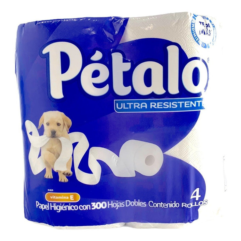 Papel Higienico Petalo Ultra Resistente 4 Rollos - Eurotruck Mexico