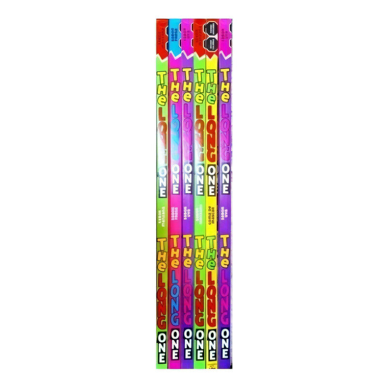 Chicle The Long One Sabor Frutal Limon Goma De Mascar 40 Gr