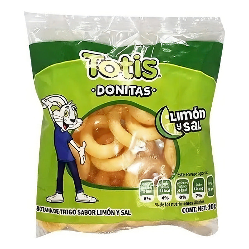 Frituras Totis Botana En Forma De Donita 25pz 10 Gr Cada Una - Eurotruck Mexico