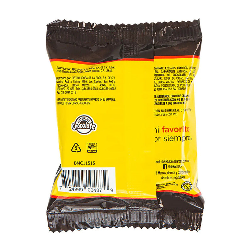 De La Rosa Mazapan Cubierto De Chocolate 16pz 352g - Eurotruck Mexico