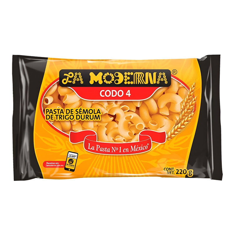 La Moderna Pasta Para Sopa Codo 4 200 Gr - Eurotruck Mexico