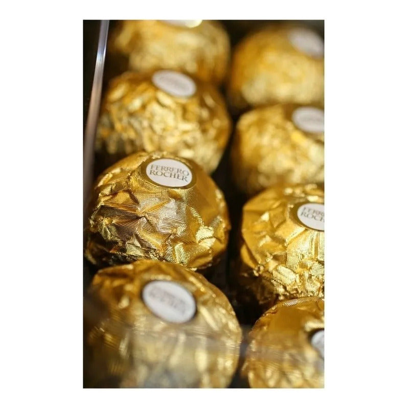 Chocolates Ferrero Rocher 8 Piezas Caja Corazon 100 Gramos