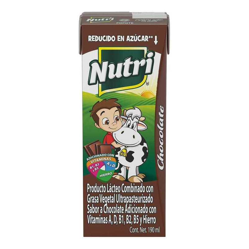 Leche Nutri Sabor Chocolate De 190ml Nutrileche - Eurotruck Mexico