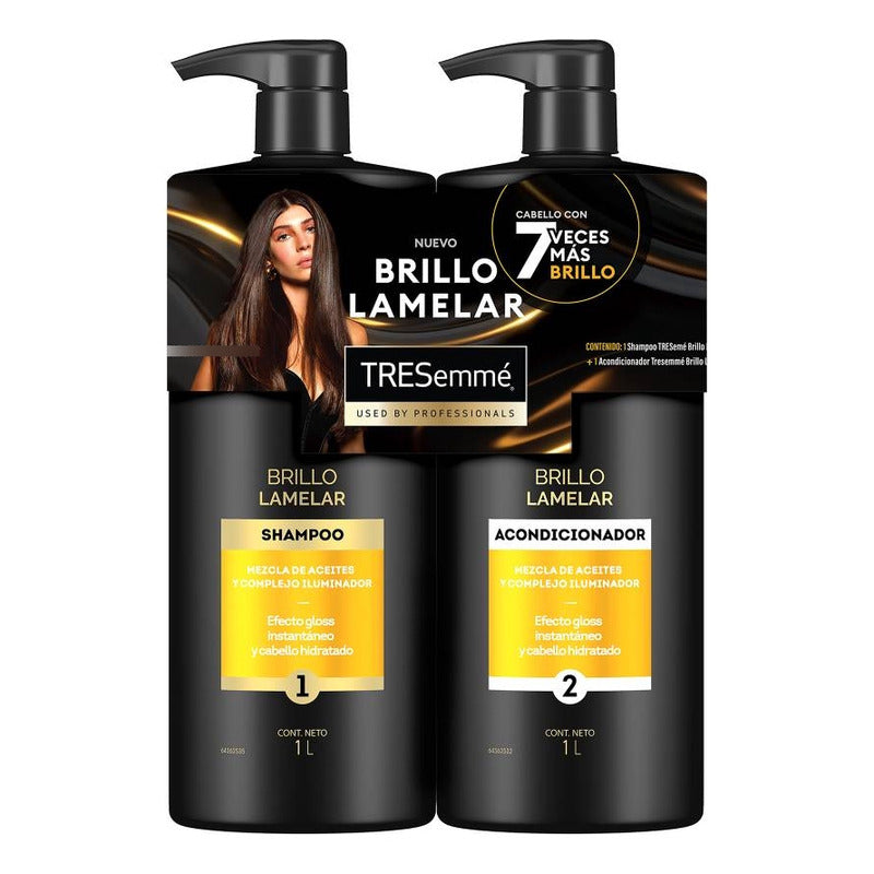 Pack Tresemme Brillo Lamelar Shampoo + Acondicionador 1 L - Eurotruck Mexico