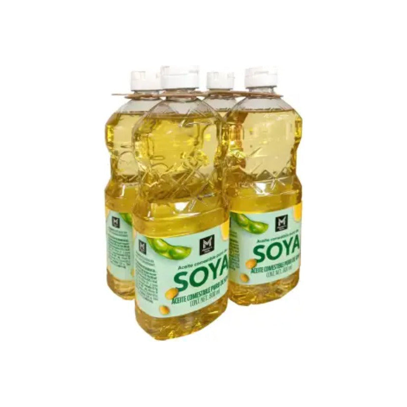 Aceite Puro De Soya Vegetal Members Mark Botella 800ml