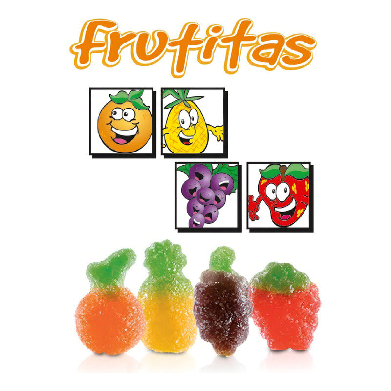 Lucky Gummys Frutitas Gomitas De Azucar 1kg