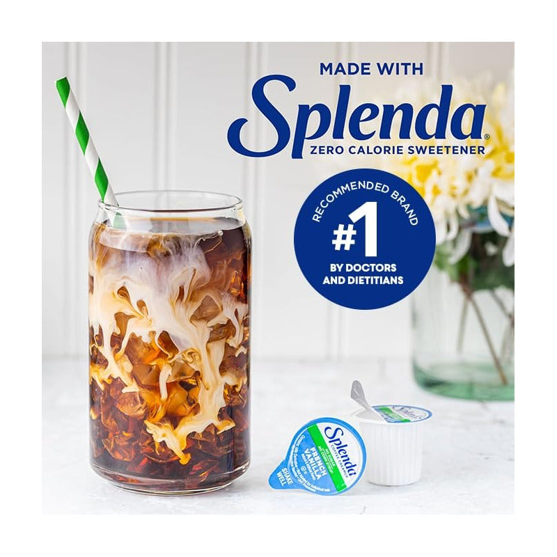 Crema Para Café French Vanilla Splenda Creamer Cups 48 Pzs