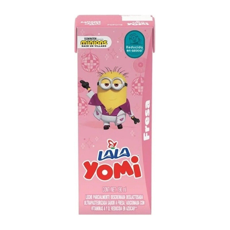 Leche Lala Yomi De Fresa Slim 190 Ml