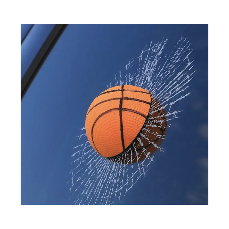 8 Sticker Vinil Decorativo Pelota Tenis Besibol Parabrisas Pelota Basquetbol