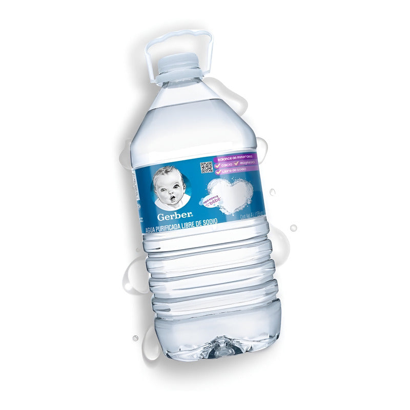 Agua Natural Gerber Botella 4 L