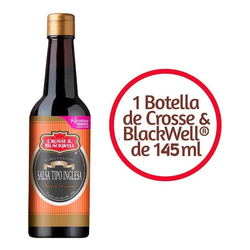 Salsa Inglesa Crosse & Blackwell 145 Ml Receta Original - Eurotruck Mexico
