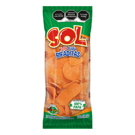 Sol Tubi Papa Rifadita 100 Gr - Eurotruck Mexico