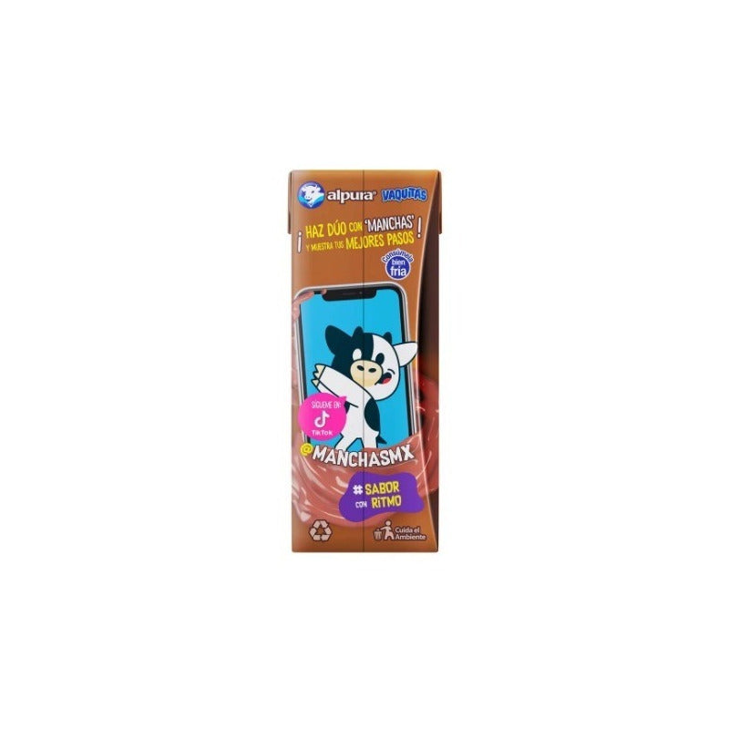 Leche Alpura Vaquitas Sabor Chocolate Chocopower 200 Ml - Eurotruck Mexico