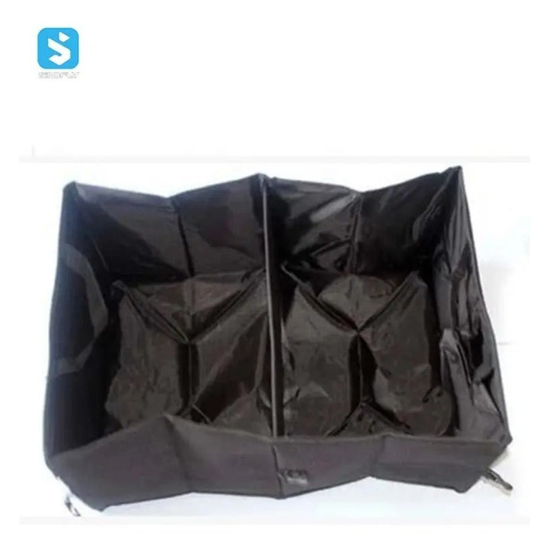 Organizador Bolsa Maletero Para Auto Plegable Gran Capacidad Negro Liso