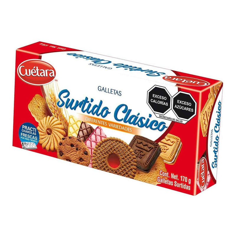 Cuétara Galletas Clásico 170g Mix Rellenas Vainilla Chocolate