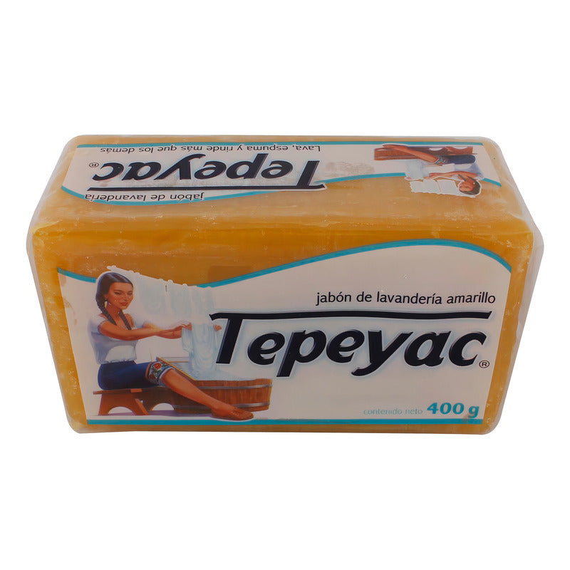 Jabón De Lavandería En Barra Tepeyac 400g - Eurotruck Mexico