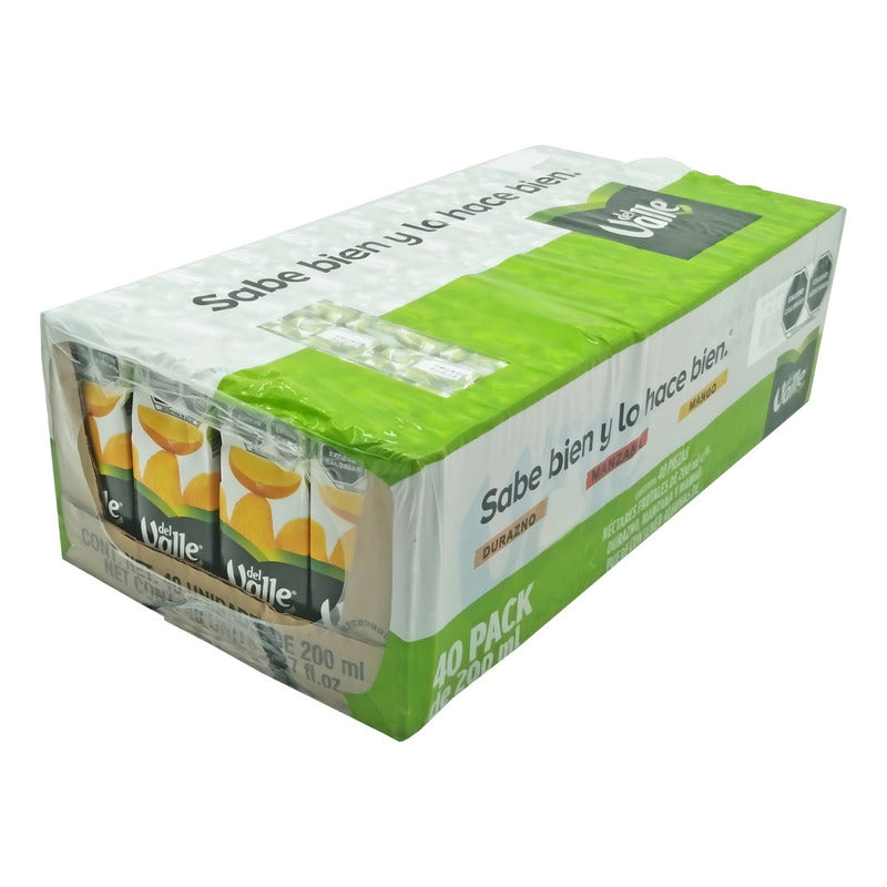 Jugos Del Valle Kids Surtido 40 Pzs 200ml C/u - Eurotruck Mexico