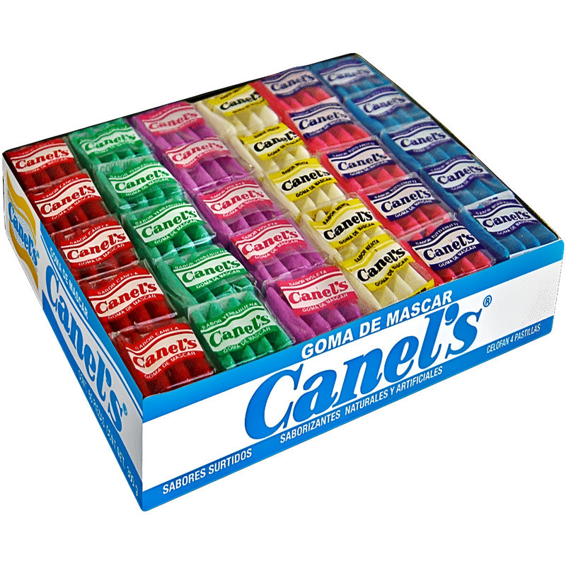 Chicles Canels Multisabor 60 Unidades Sin Gluten Ni Lactosa - Eurotruck Mexico