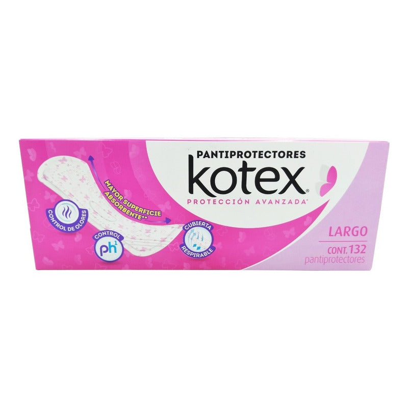 Pantiprotectores Diarios Kotex Largos 132 Pzas Proteccion - Eurotruck Mexico