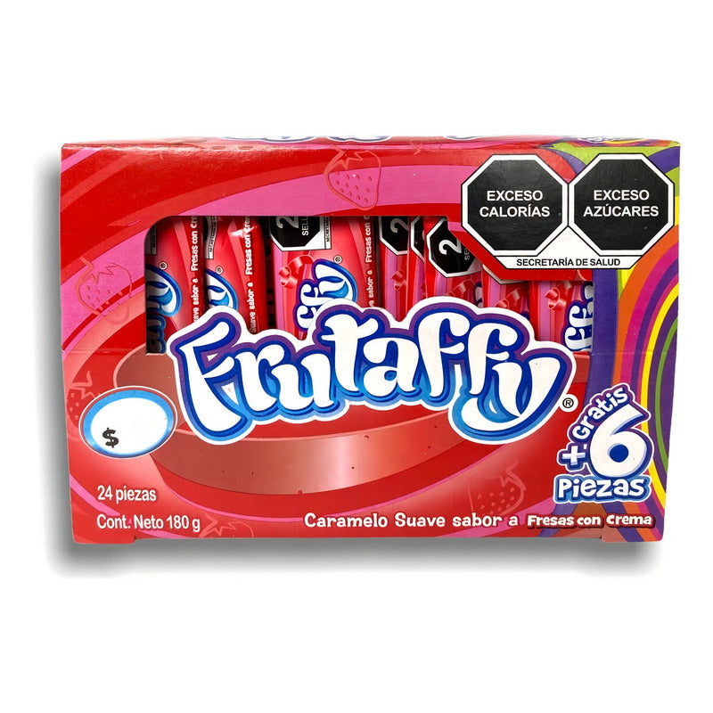 Winis Frutaffy Caramelo Suave Sabor Fresas Con Crema 24pzas - Eurotruck Mexico