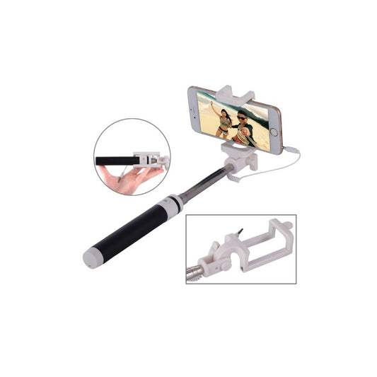 Palo Selfie Stick Con Cable, Extensible Portátil Plegable.